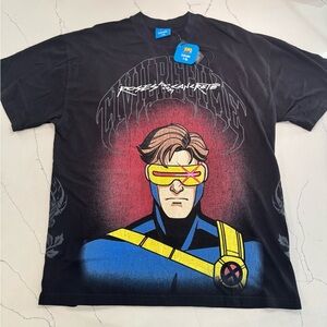 Civil Regime Marvel X-Men Cyclops Black Graphic Tee - L